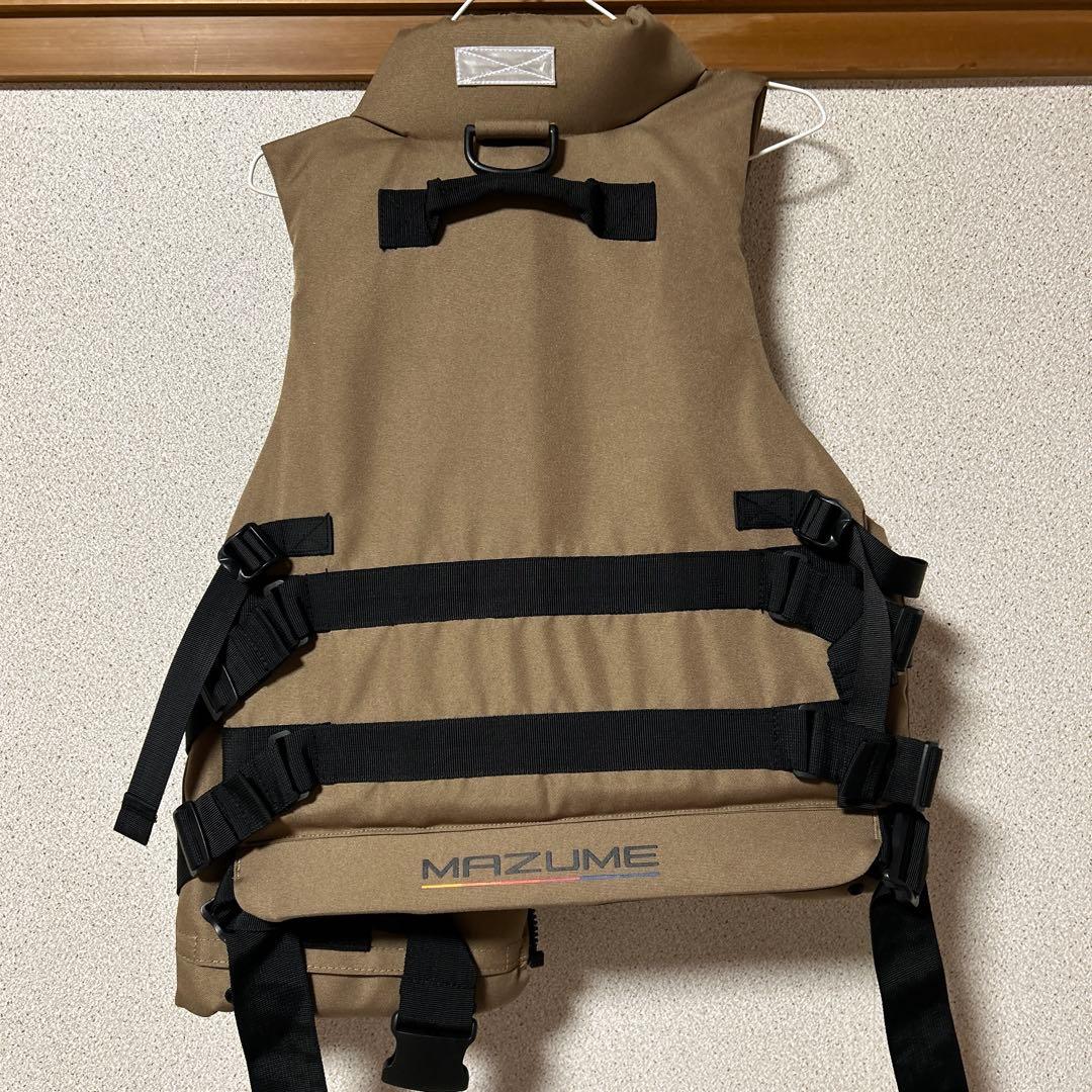 MAZUME ベージュ ライフジャケット
