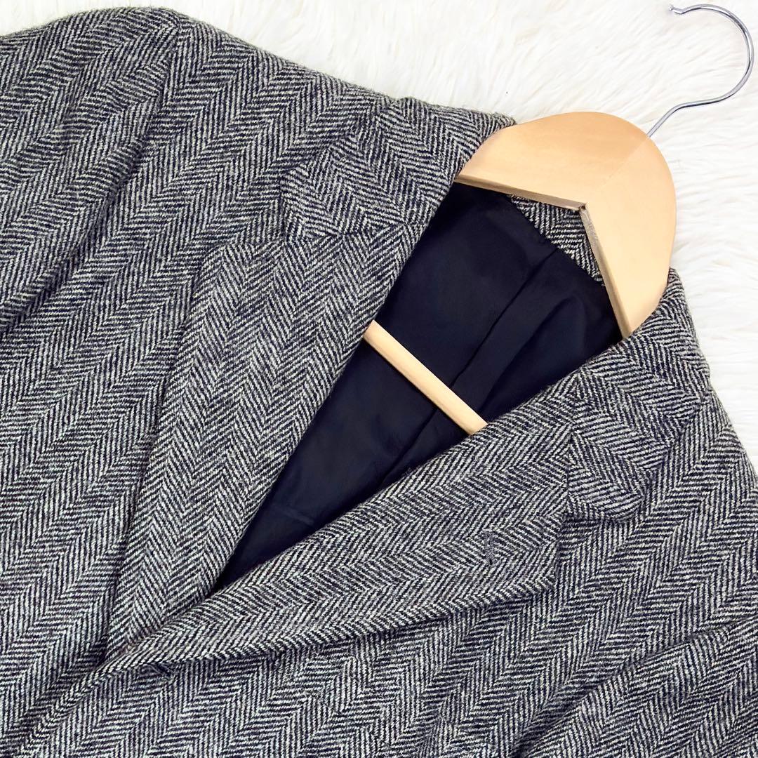 美品　ヴァンヂャケット　ツイード　アンコンジャケット　ヘリンボーン　70年代　Ｓ