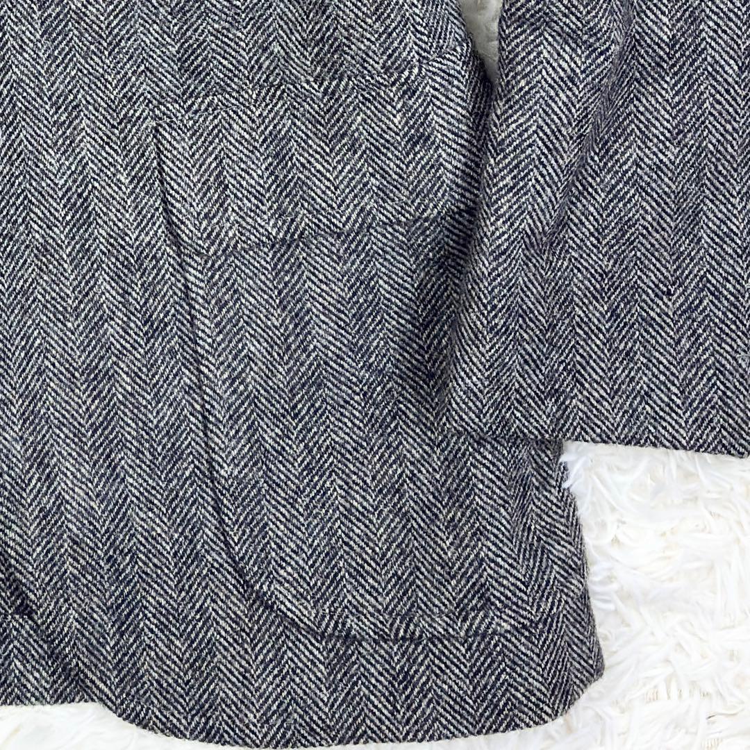 美品　ヴァンヂャケット　ツイード　アンコンジャケット　ヘリンボーン　70年代　Ｓ
