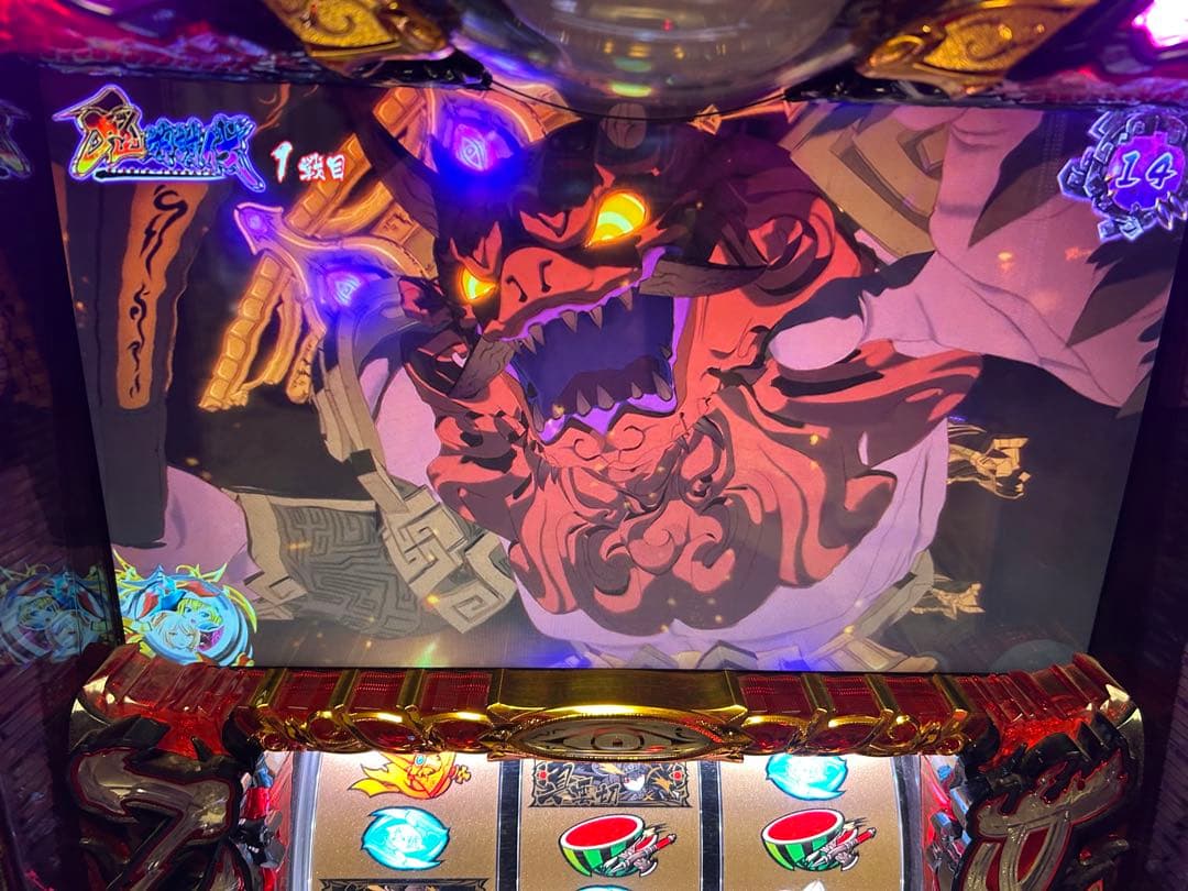 パチスロ実機　5号機　戦国乙女2