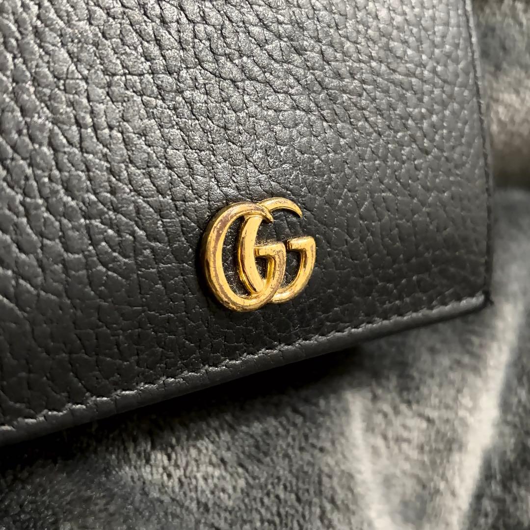 GUCCI マーモント 二つ折り財布