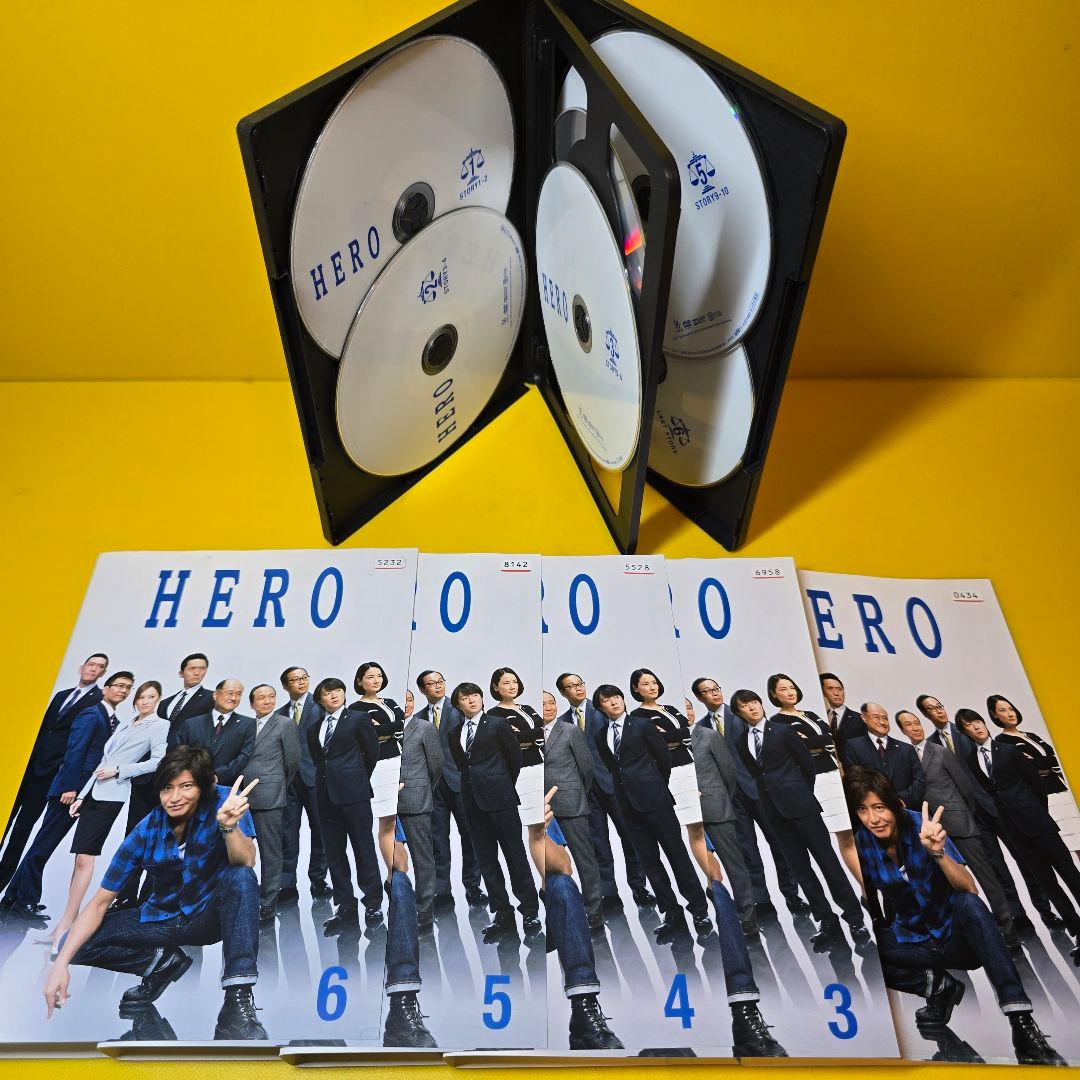 ※新品ケース交換済み　HERO 1stシーズン+2ndシーズンDVD 全12巻