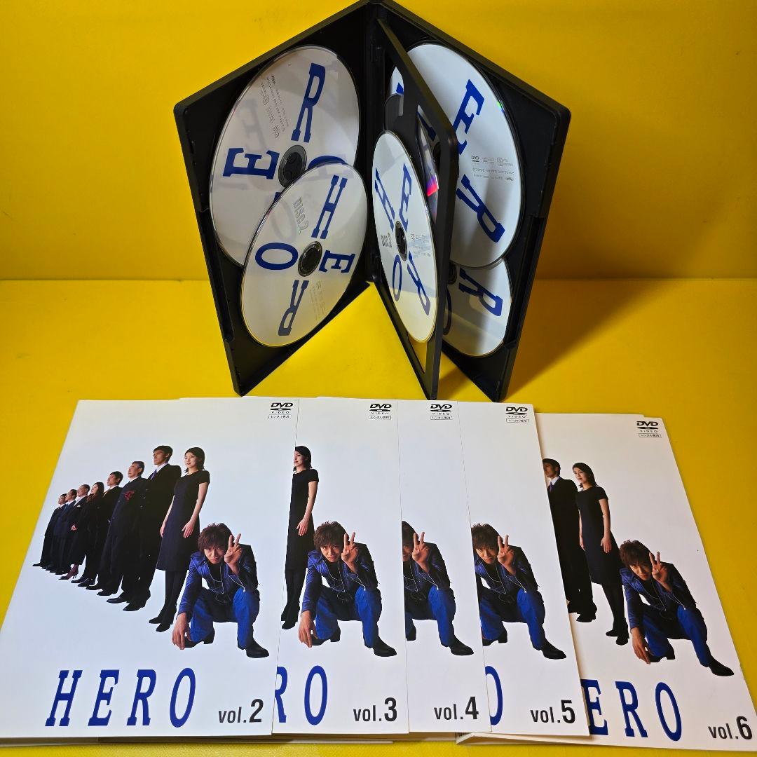 ※新品ケース交換済み　HERO 1stシーズン+2ndシーズンDVD 全12巻
