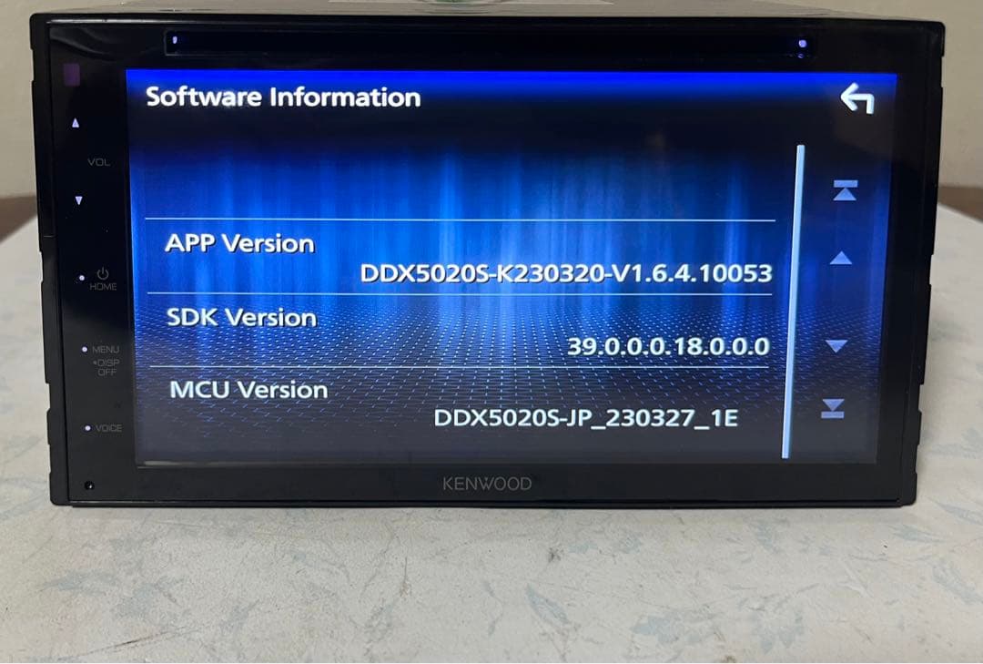 KENWOOD DDX5020S⇒2023⇒ND-BC8 II バックカメラ
