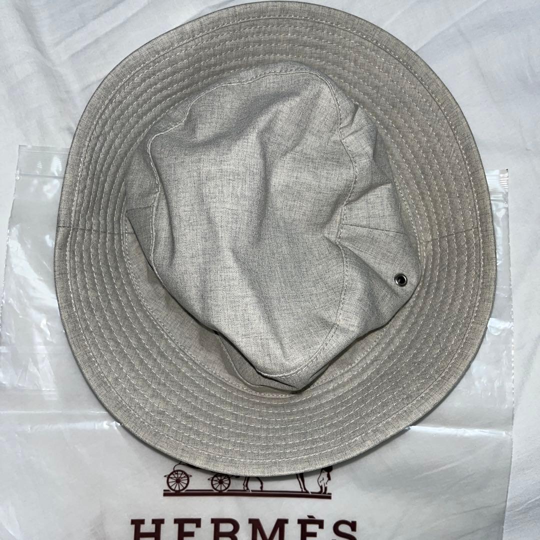 HERMES エルメス　バケットハット　帽子