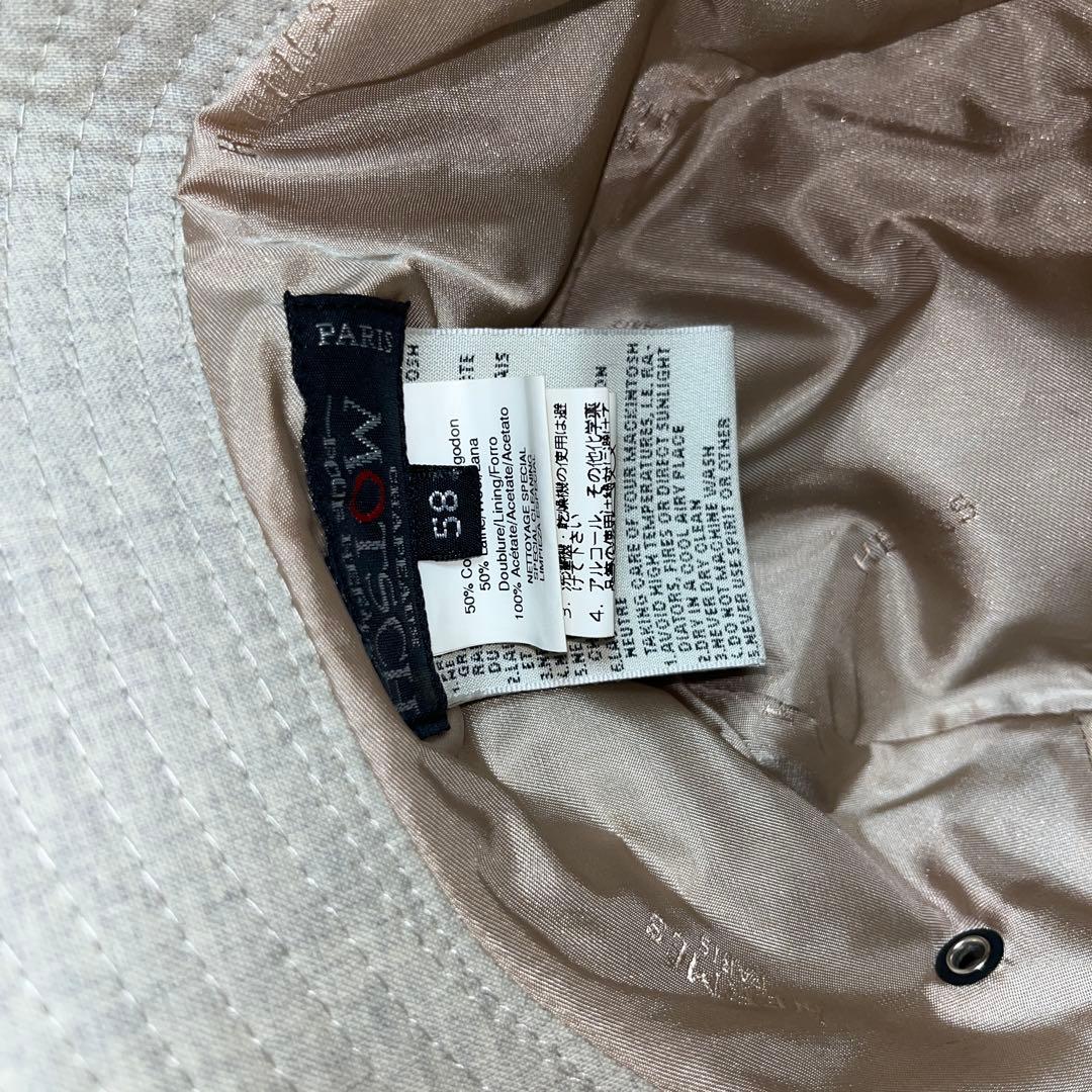 HERMES エルメス　バケットハット　帽子