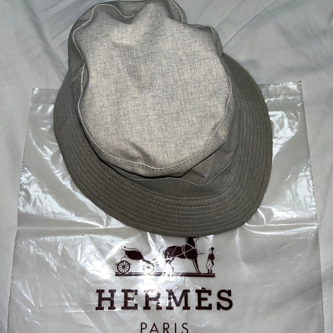 HERMES エルメス　バケットハット　帽子