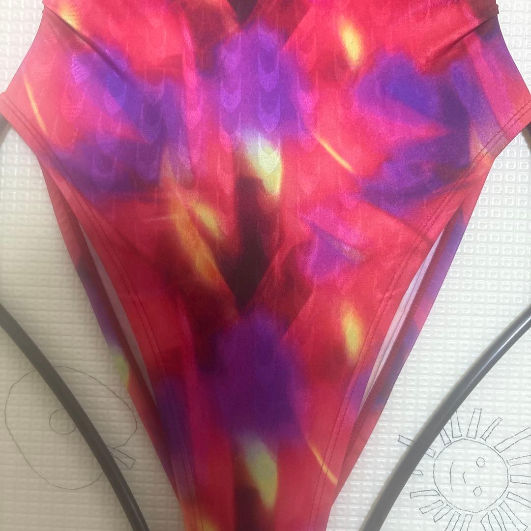 未用品 タグ無 スピード 競泳水着 Lサイズ アクアブレードII マーキュライン