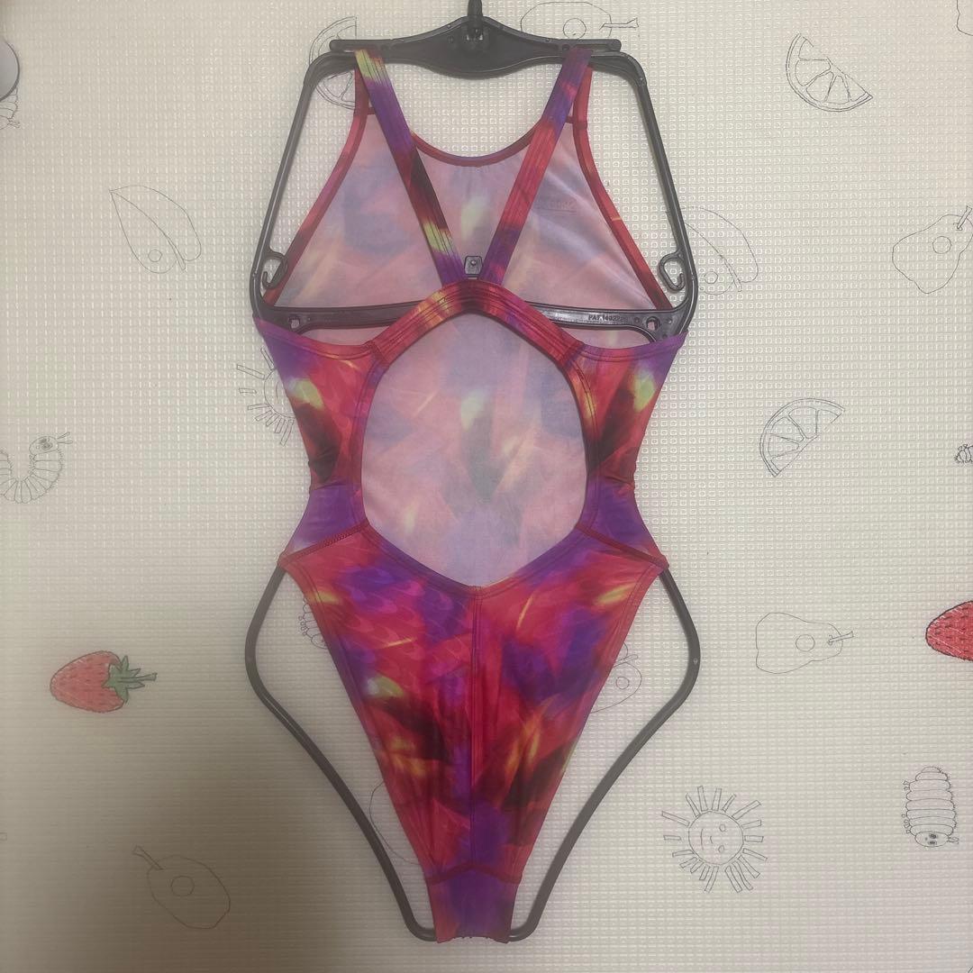 未用品 タグ無 スピード 競泳水着 Lサイズ アクアブレードII マーキュライン