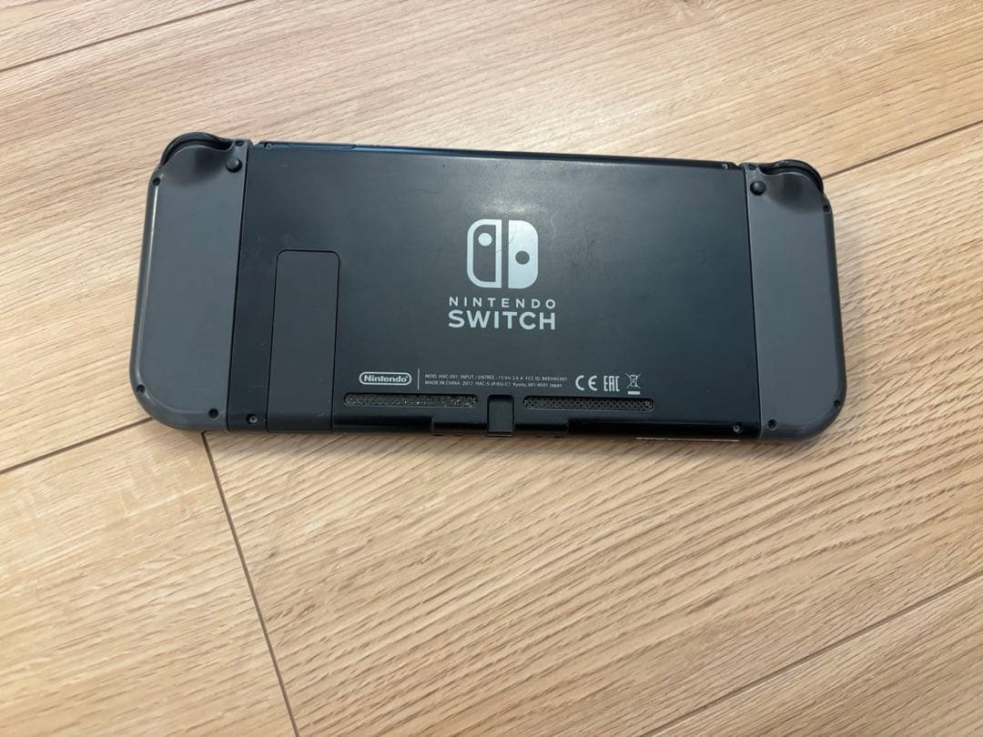 Nintendo Switch 本体 グレー ACアダプター付き