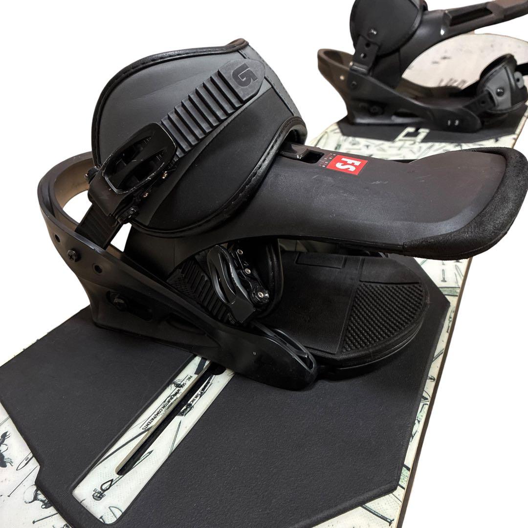 BURTON NAME DROPPER 155 バインディング付 スノーボード