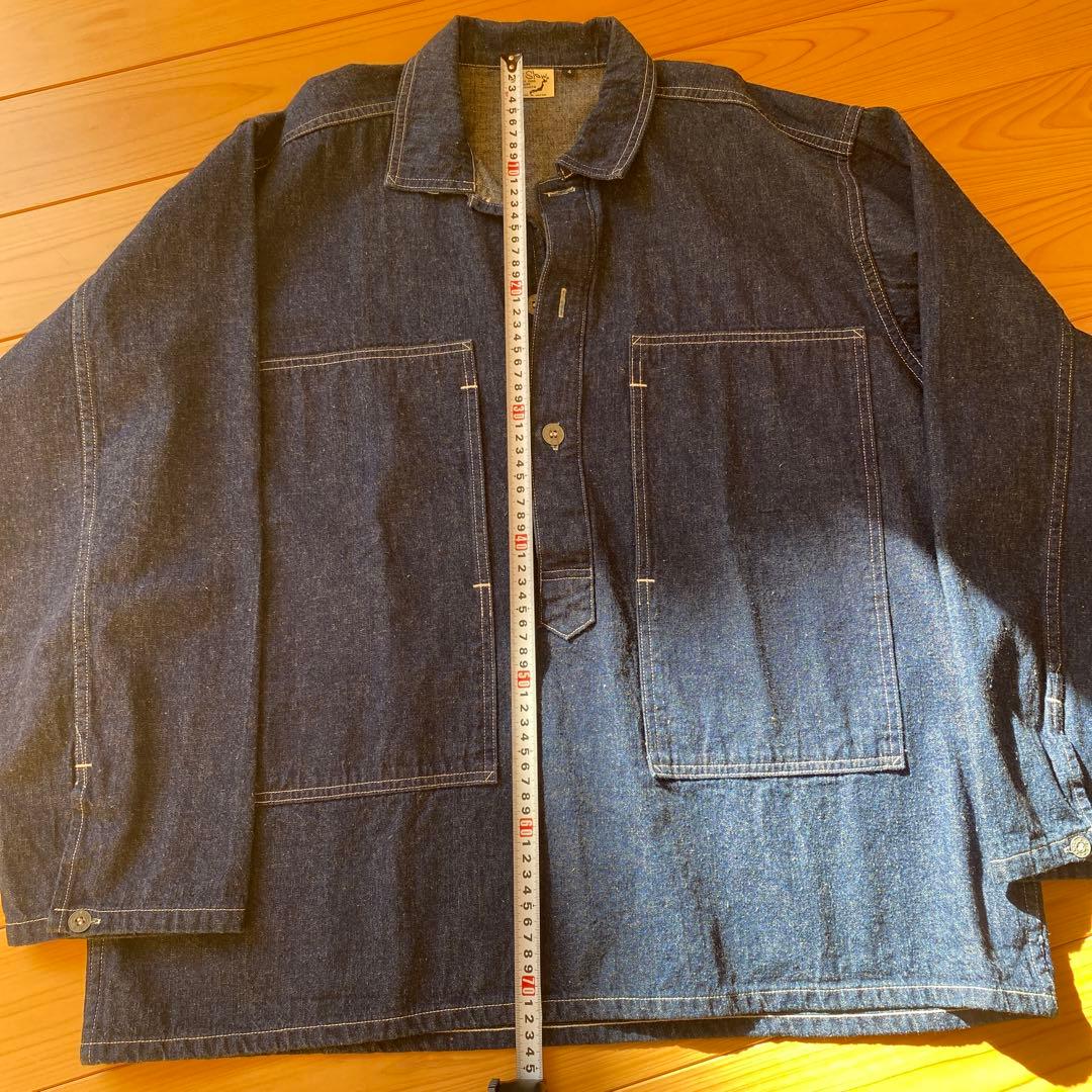 orSlow オアスロウ デニムプルオーバー サイズ4（XL相当）