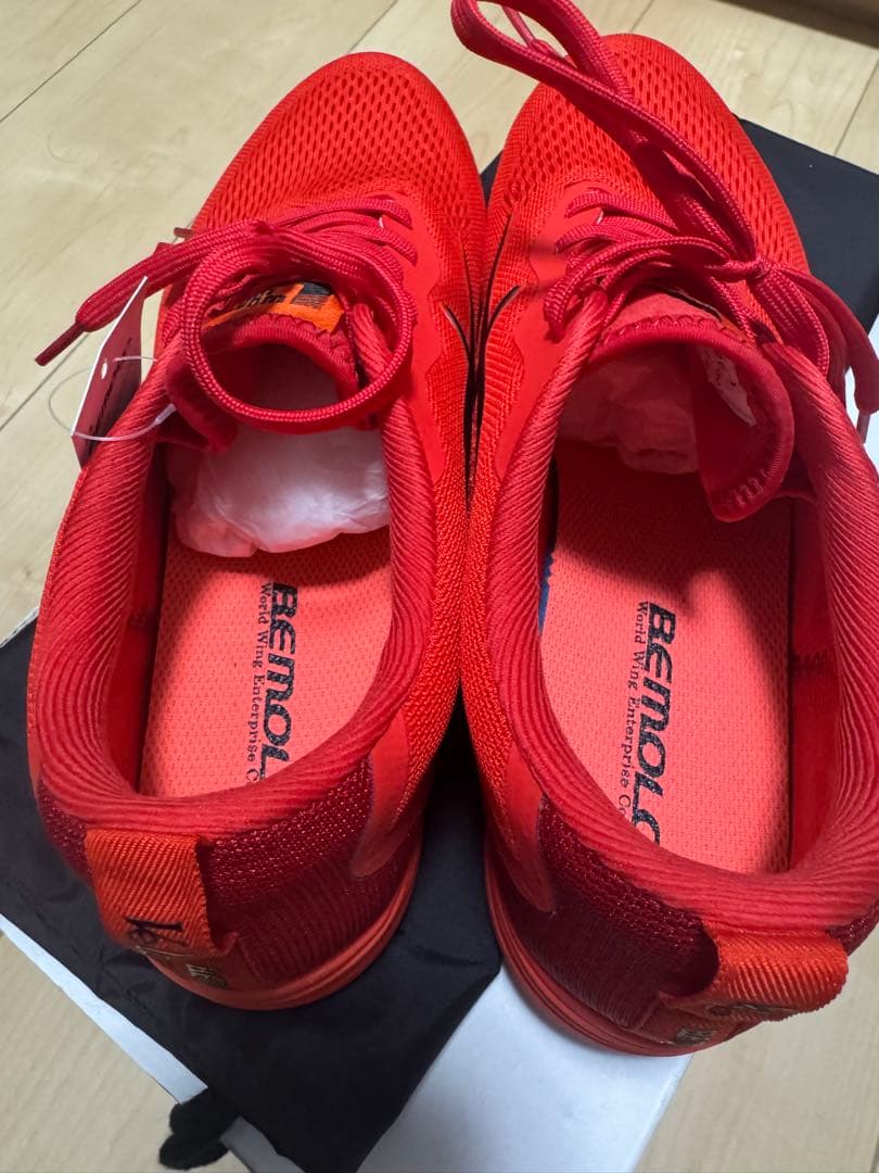 ビモロシューズ　 レッド　26.0