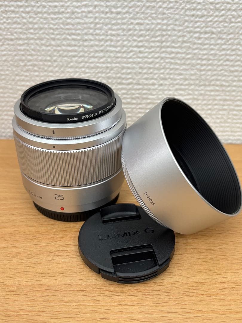 ◆明るい単焦点レンズ◆25mm/F1.7◆H-H025-S◆おまけ付◆