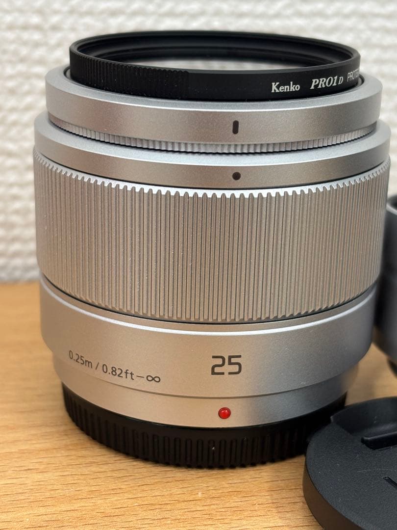 ◆明るい単焦点レンズ◆25mm/F1.7◆H-H025-S◆おまけ付◆