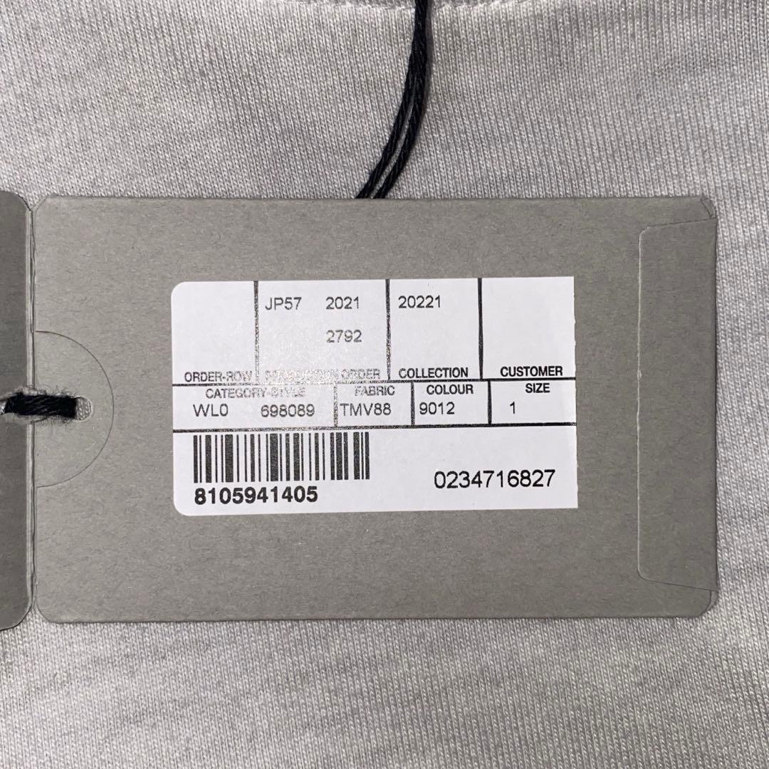 BALENCIAGA 22SS ダメージ加工 メタル ロングスリーブTシャツ