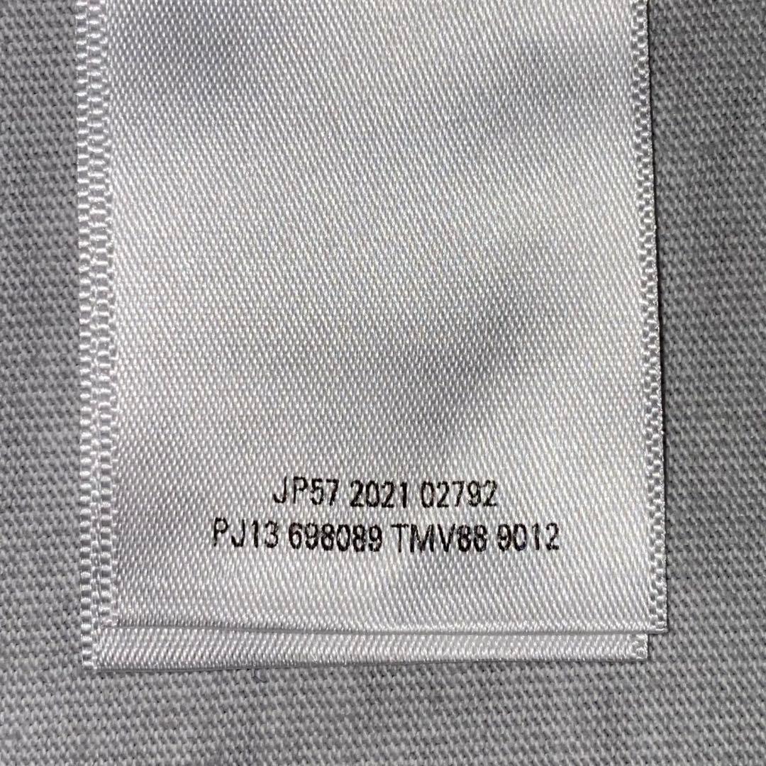 BALENCIAGA 22SS ダメージ加工 メタル ロングスリーブTシャツ