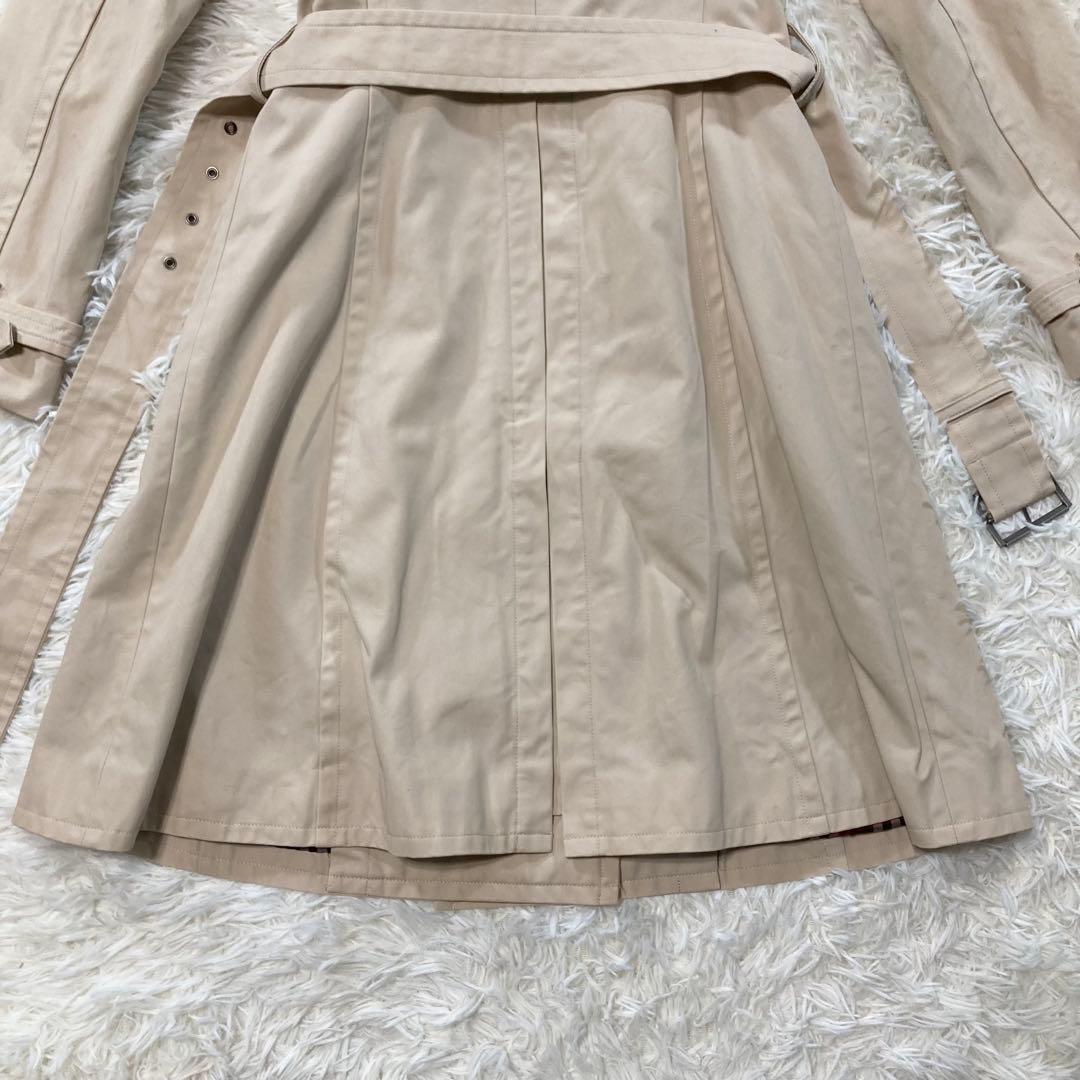 バーバリーロンドン ブルーレーベル トレンチコート ノバチェックライナー ベルト