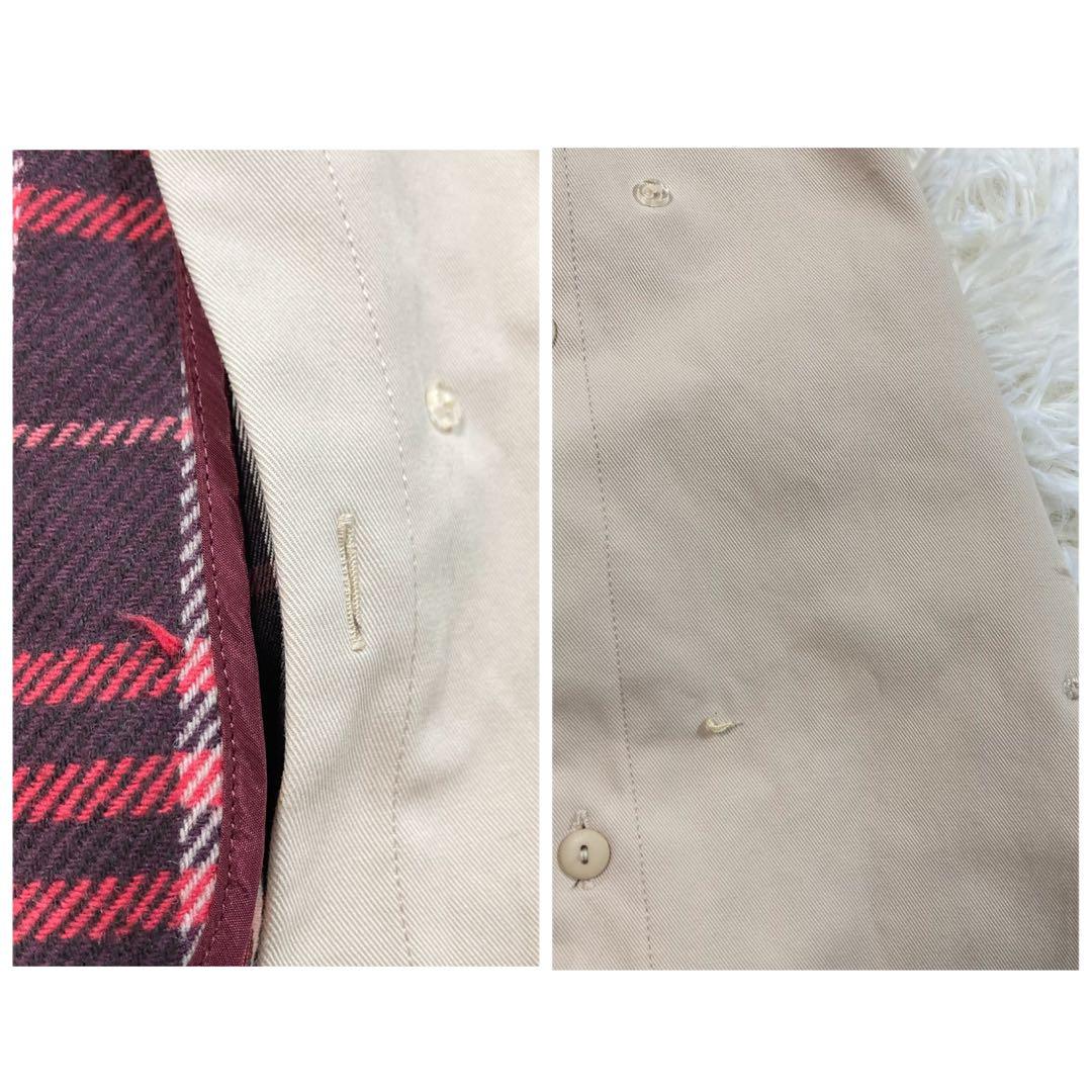 バーバリーロンドン ブルーレーベル トレンチコート ノバチェックライナー ベルト