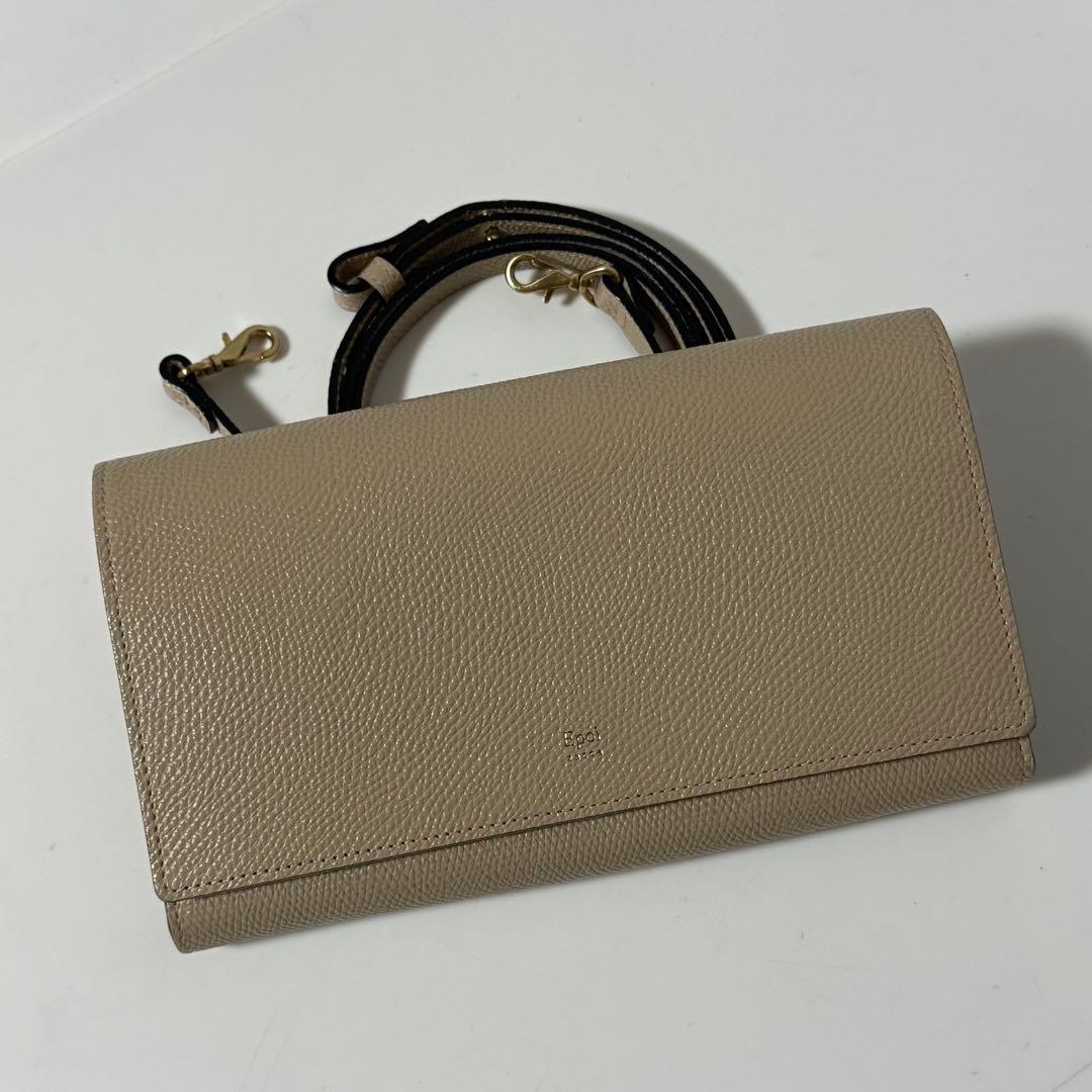 ⭐️新品未使用⭐️　Epoi　ザッカ　マルチウォレット　2way　二つ折り財布