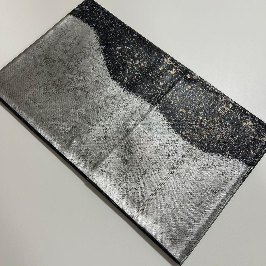 【 さらに値下げ 】 未使用品　シルク箔　煌びやかな　袋帯　着物スキ倶楽部３７６