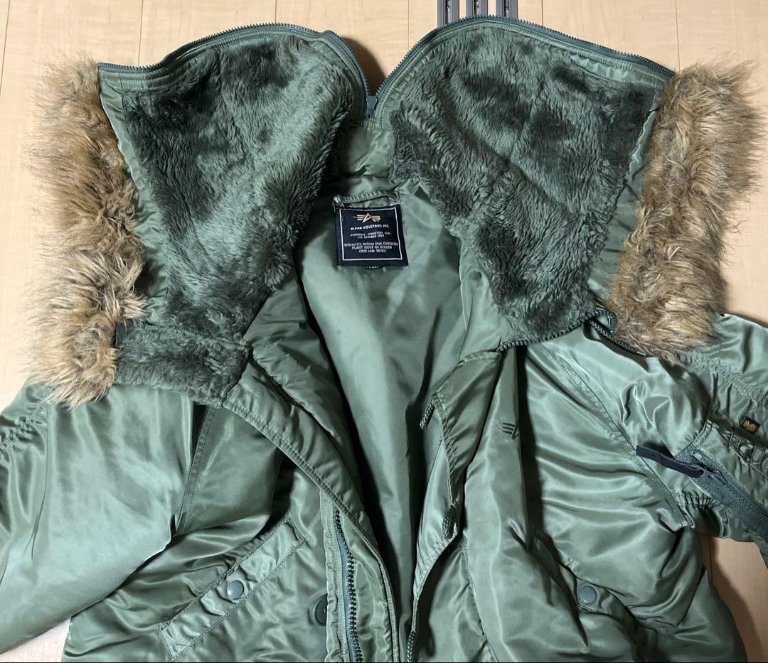 ALPHA INDUSTRIES N-2Bジャケット X-LARGE