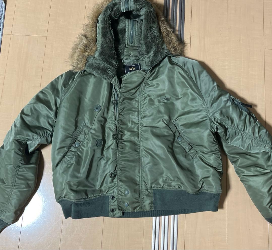 ALPHA INDUSTRIES N-2Bジャケット X-LARGE