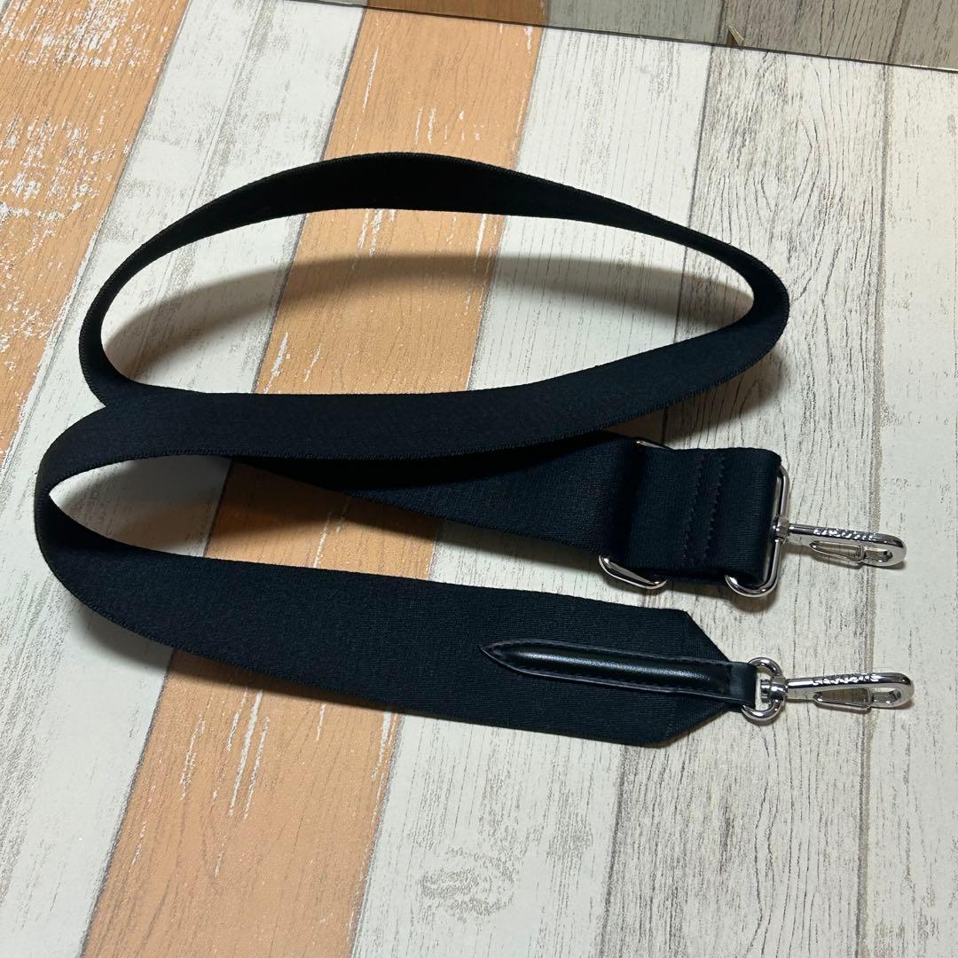 【LACOSTE】ラコステ　ショルダーポーチ　キャディバッグ型　ブラック