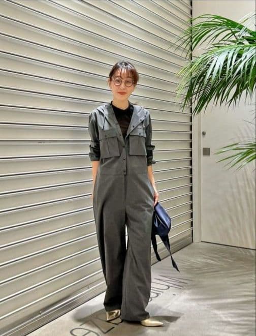 【完売】ウィムガゼット【THE PAUSE】 フーディージャンプスーツ