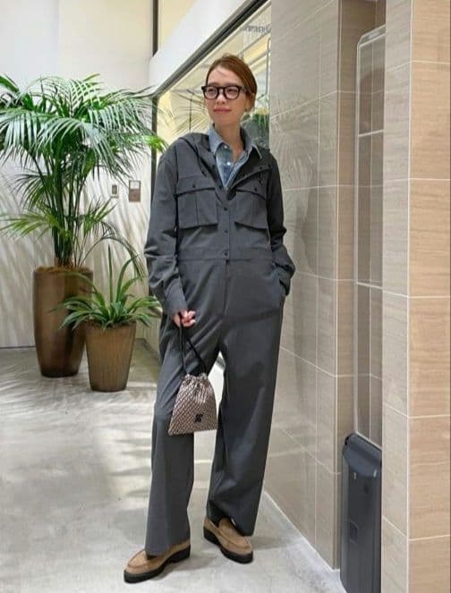 【完売】ウィムガゼット【THE PAUSE】 フーディージャンプスーツ