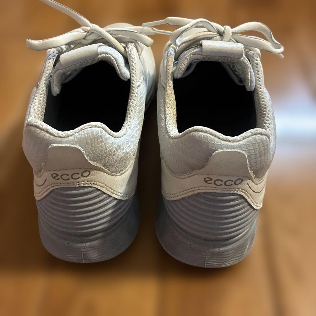 ecco ホワイト ゴルフシューズ