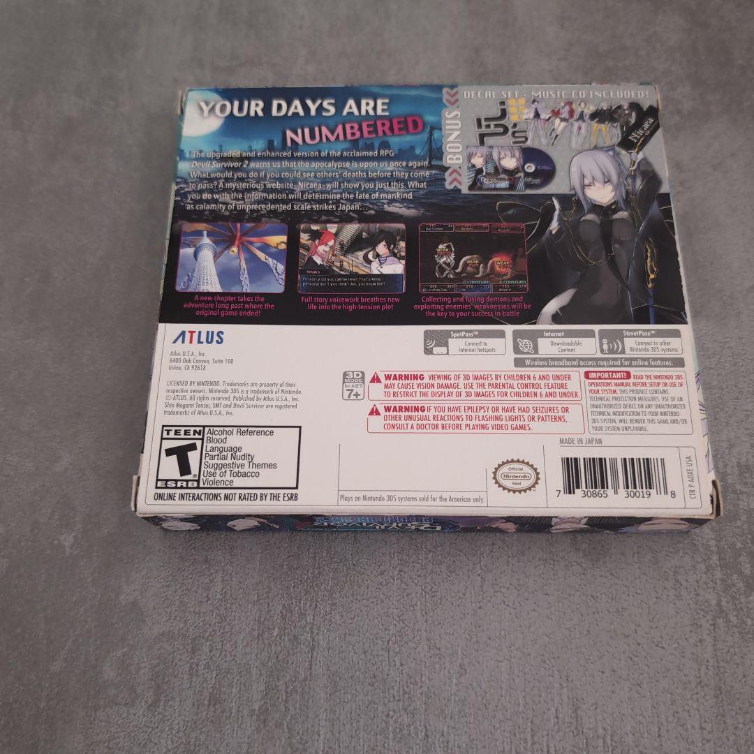 Devil Survivor 2: Record Breaker コレクター北米