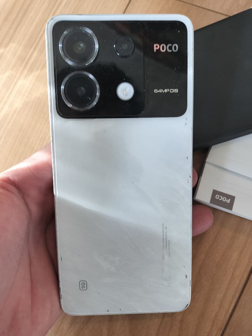 スマートフォン本体 POCO X6 5G RAM 12+ 4,0GO / 256GO