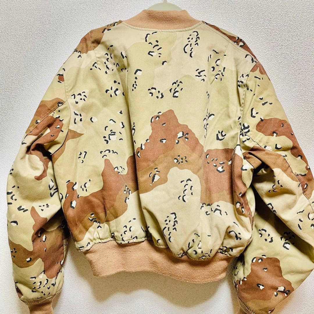 カモ柄 MA-1 フライトジャケット ミリタリー