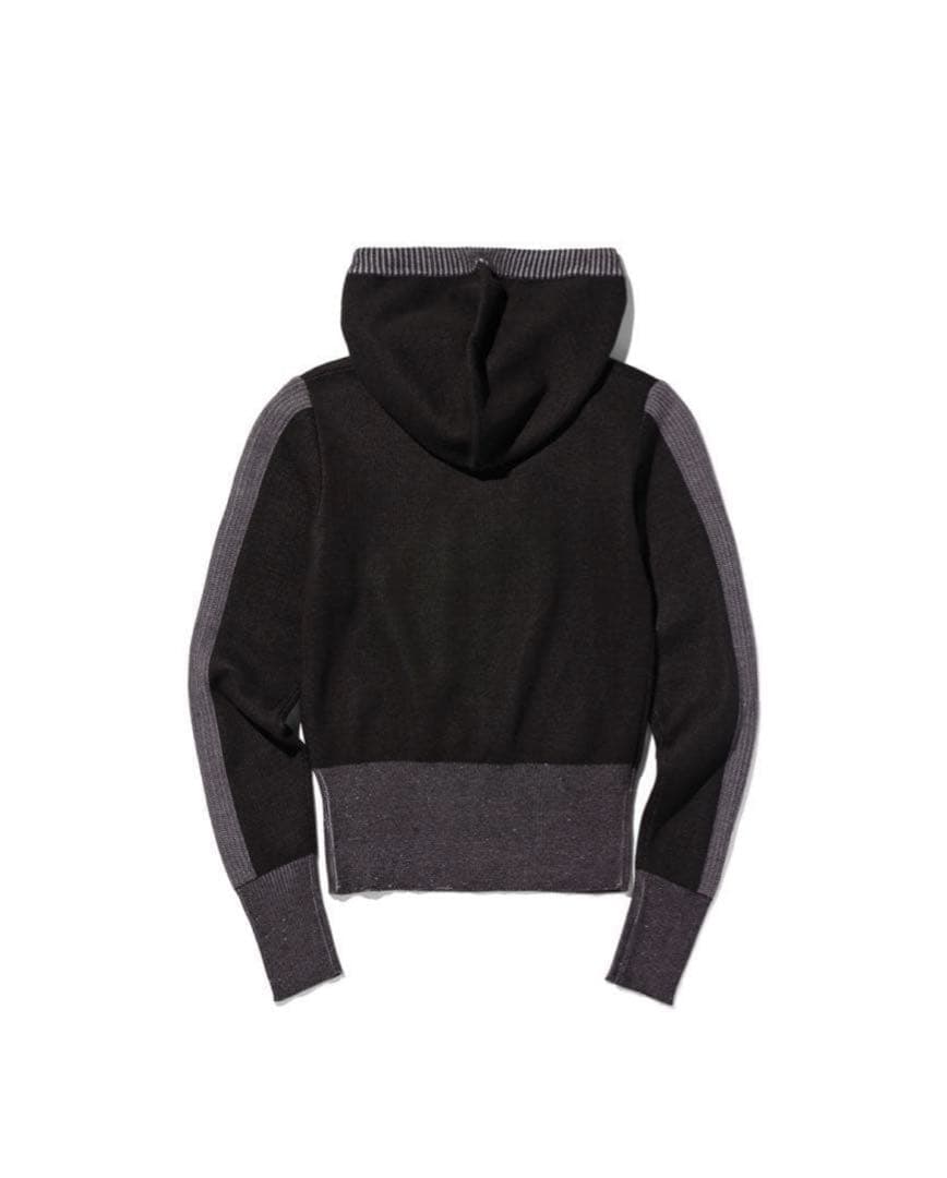 mschf RHOMBUS KNIT HOODIE ニットフーディー パーカー