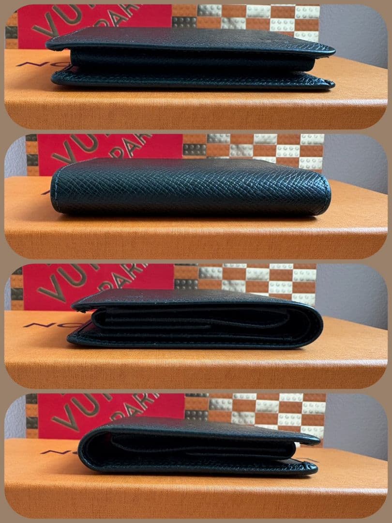 【極上美品】ルイ・ヴィトン タイガ ポルト ビエ 3カルト クレディ 二つ折財布