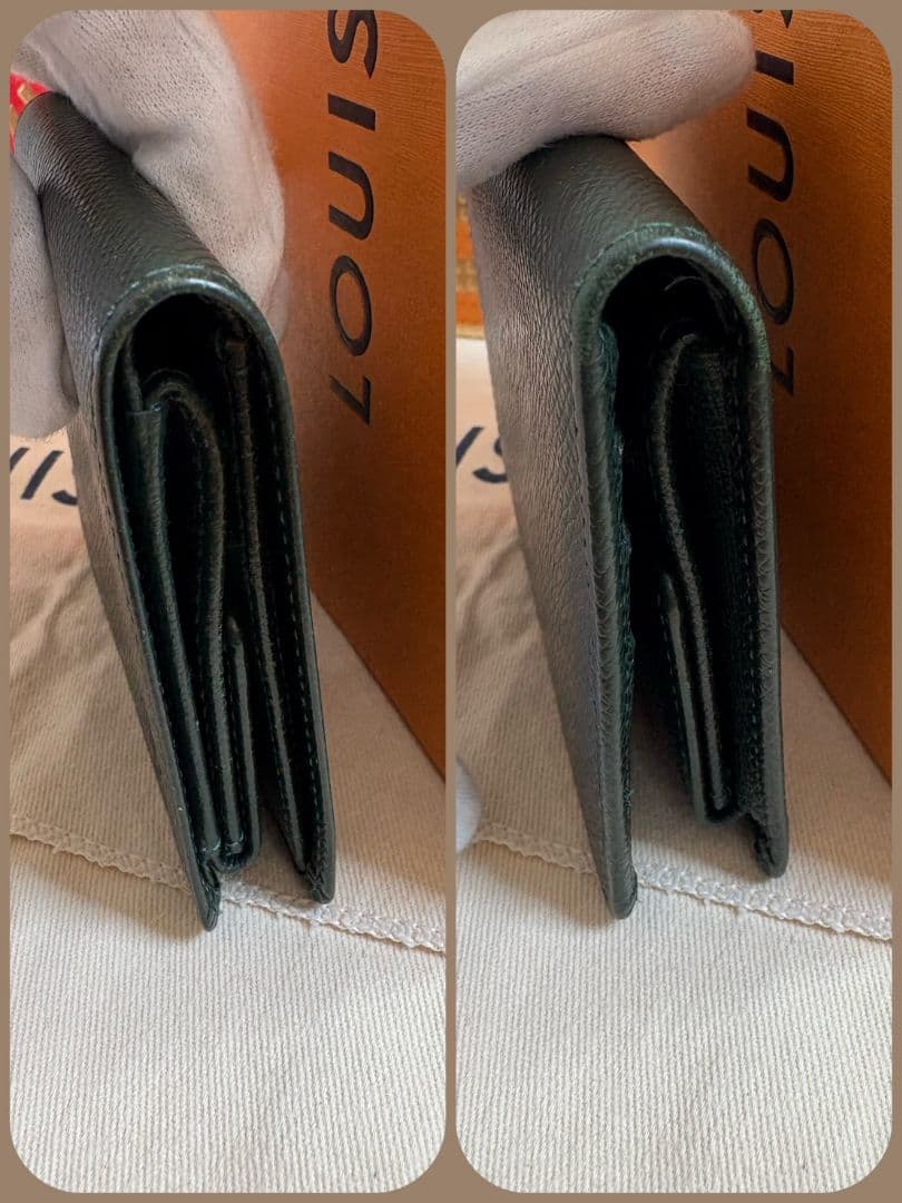 【極上美品】ルイ・ヴィトン タイガ ポルト ビエ 3カルト クレディ 二つ折財布