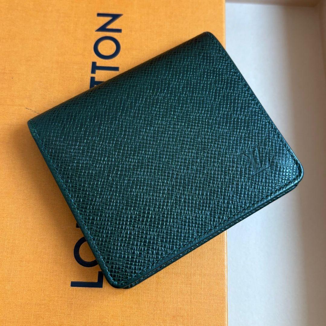 【極上美品】ルイ・ヴィトン タイガ ポルト ビエ 3カルト クレディ 二つ折財布