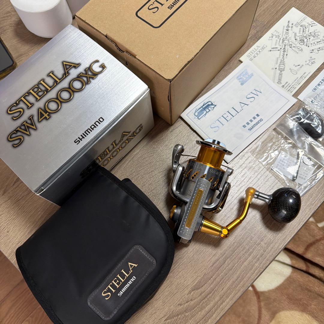シマノ ステラSW 4000XG 付属品全て有り