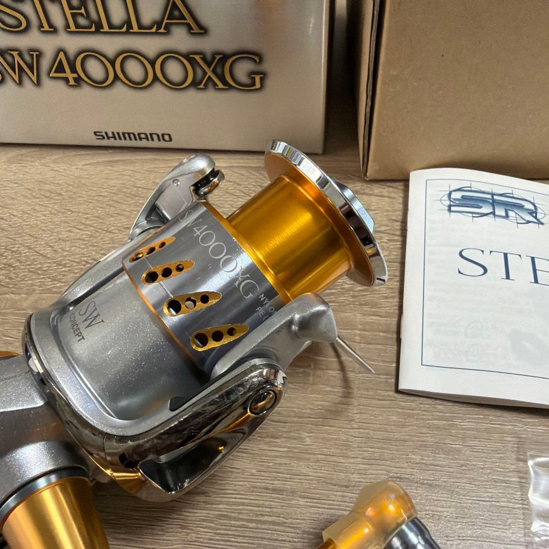 シマノ ステラSW 4000XG 付属品全て有り