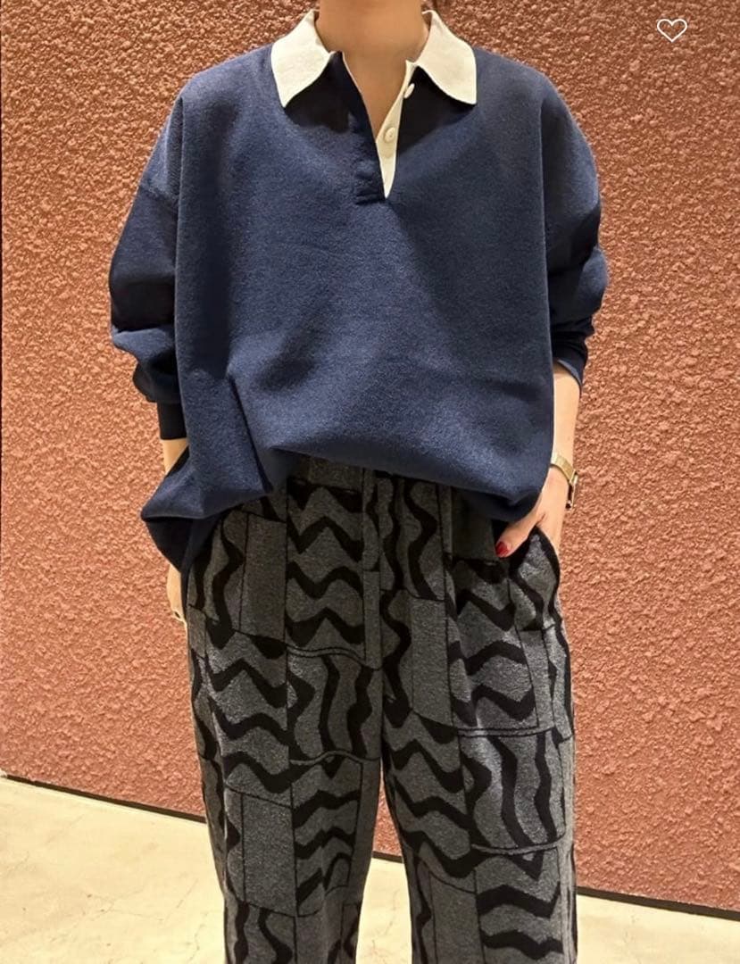 6(ROKU)パイル パンツ 美品M サイズ