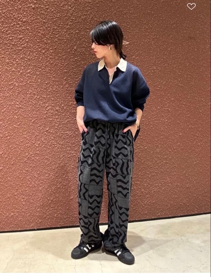 6(ROKU)パイル パンツ 美品M サイズ