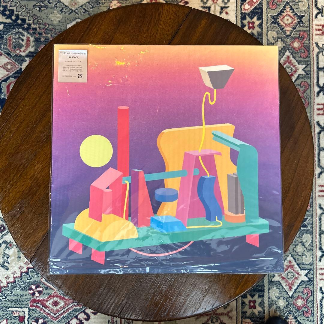 美品Presenceレコード STUTS & 松たか子 with 3exes