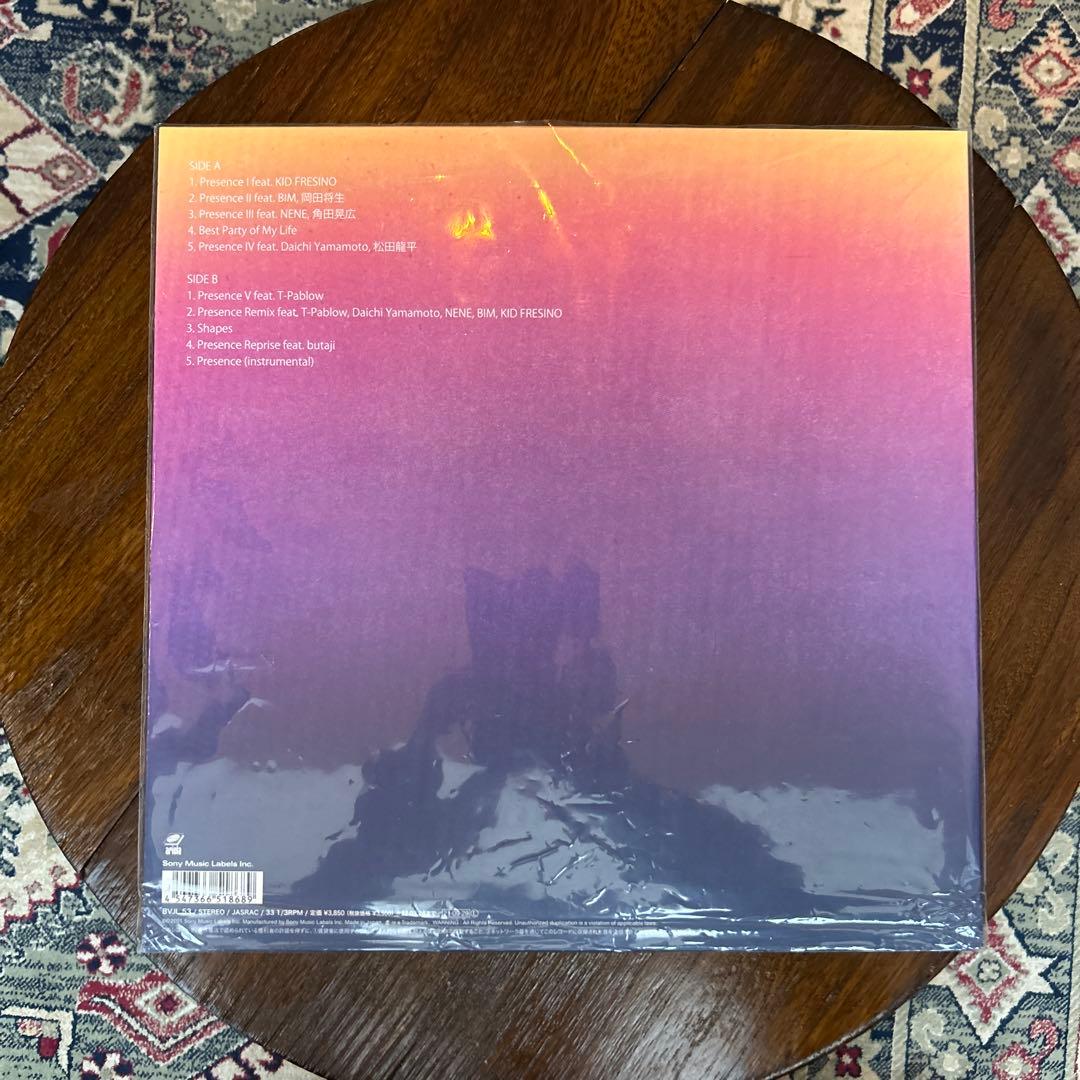 美品Presenceレコード STUTS & 松たか子 with 3exes