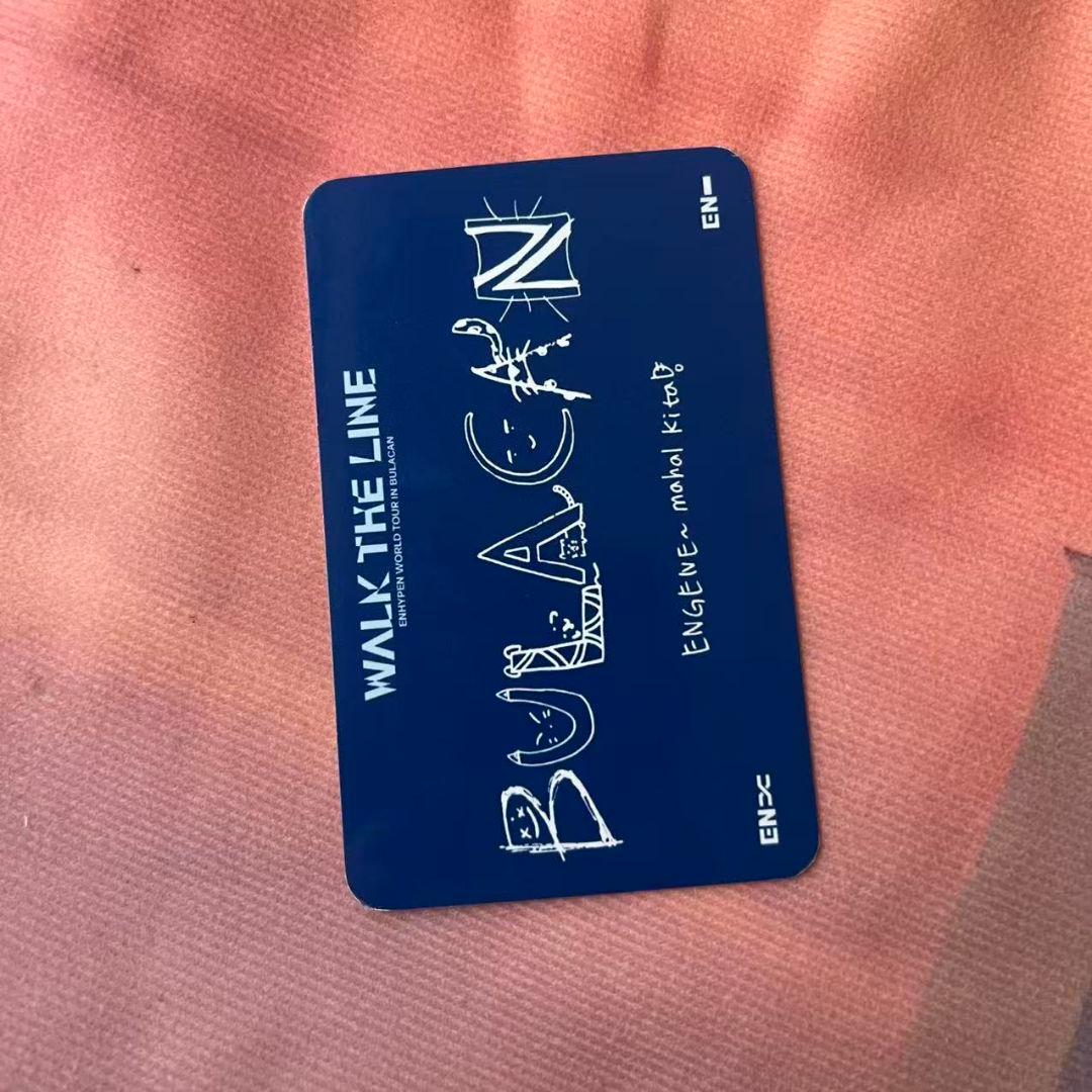 ENHYPEN BULACAN ブラカン公演 FC トレカ ジョンウォン