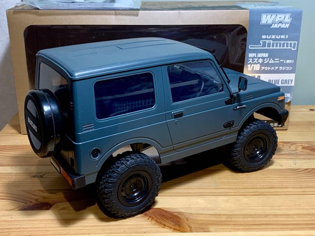 D*A様 【技適】WPL JAPAN C74 スズキ ジムニー 1/10 ブルー