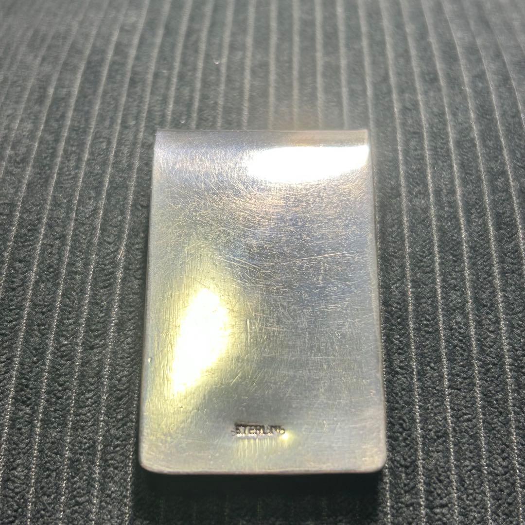 マネークリップ　ダガー　Sterlingシルバー　ハート　シルバー925 レア