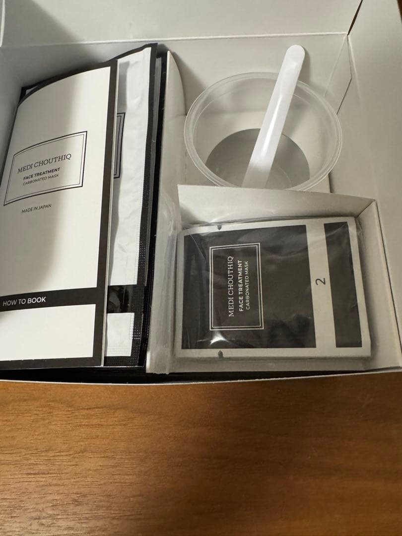 MEDI CHOUTHIQ 炭酸フェイスパック　10包