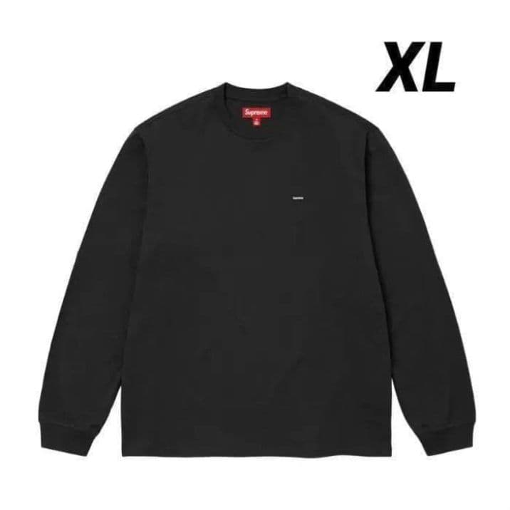 【黒XL】 Supreme Small Box L/S Tee