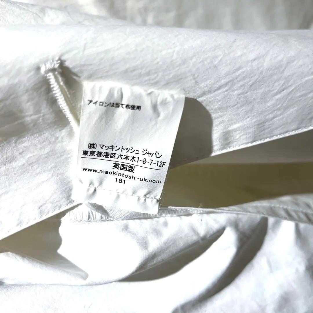 Macintosh トレンチコート　白